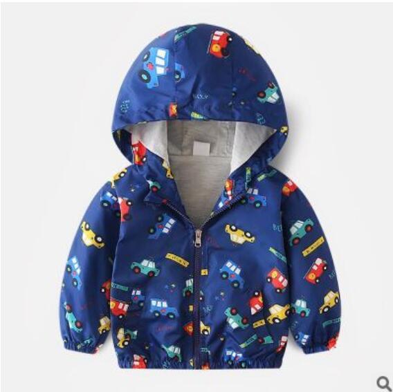 Boy Casual Hooded Jacket