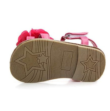 Fancy Flower Summer Sandals - Infant shoes, baby shoes, princess shoes, tendon bottom shoes, spring and autumn sandals