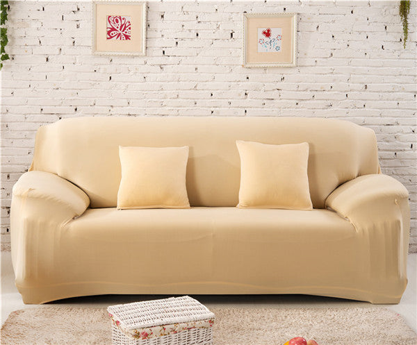 Solid Corner Sofa Covers - Couch Slipcovers Elastic Material Sofa Skin Protector Cover Sofa Armchair