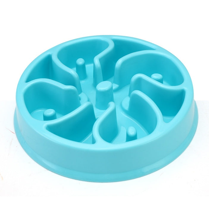 Anti-choke Plastic Dog Bowl - Healthy Feeder