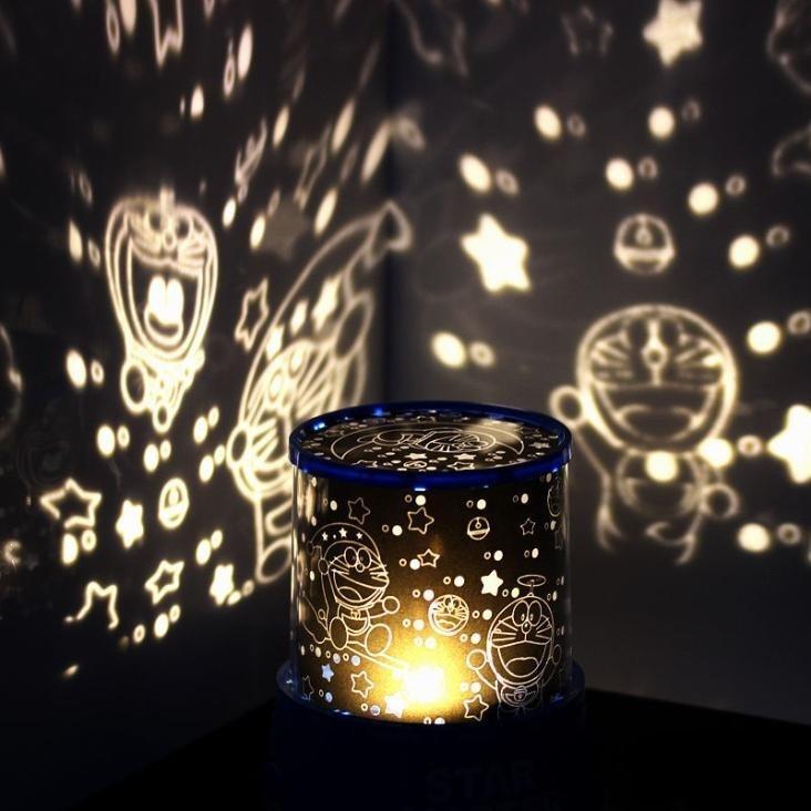 LED Night Light Projector Lamp - Colorful Star Light (Random Color)