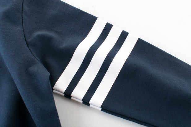 Boy's Long Sleeve Round Neck Pullover