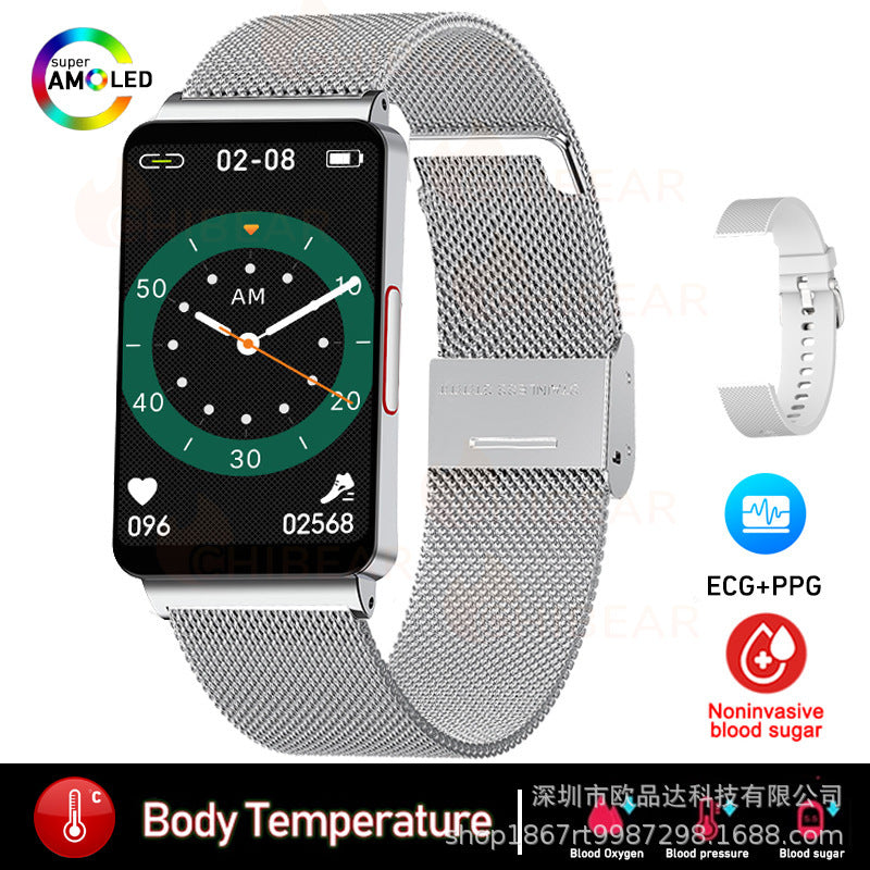 Smart Sport Watch - Blood Oxygen Body Temperature Sleep Monitoring Health Smart Bracelet
