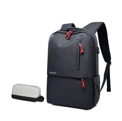 Cross Border Picano Custom Computer Bag - backpack leisure student package men and women multi-functional USB charging knapsack