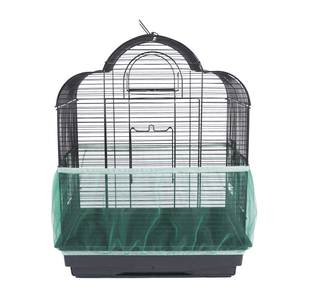 Mesh Bird Cage Cover – Dust-Proof, Breathable Protective Net for Parrots & Pet Birds