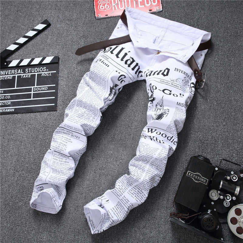 Newspaper Jeans