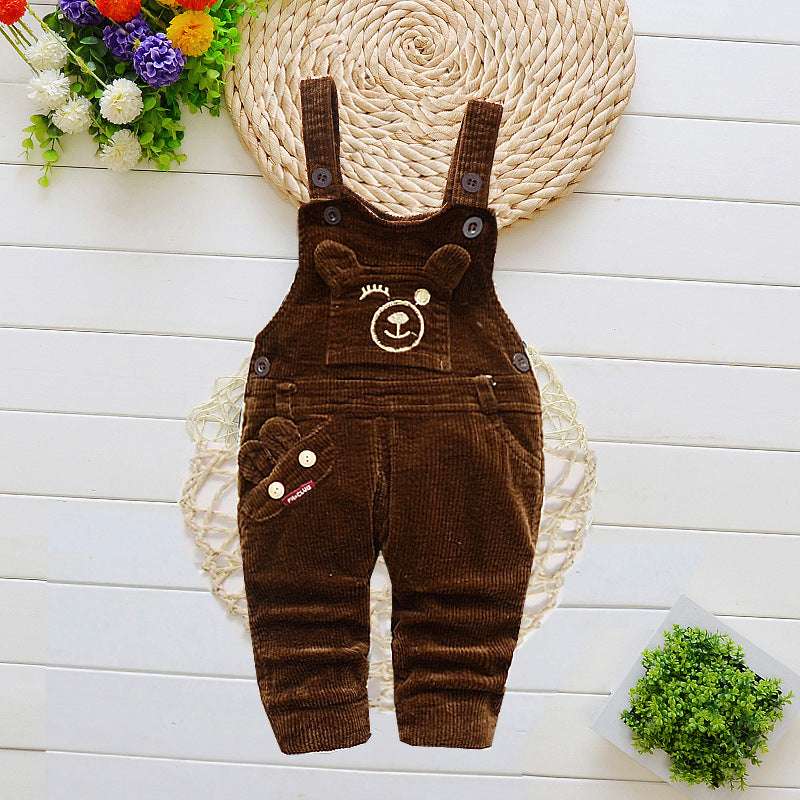 Cute Demin Children's Overalls - Girls Demin Overalls