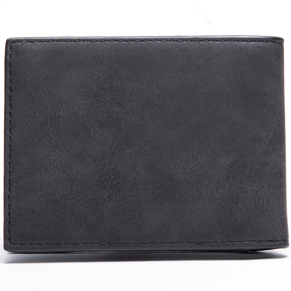 Men's Wallet with Coin Bag Zipper