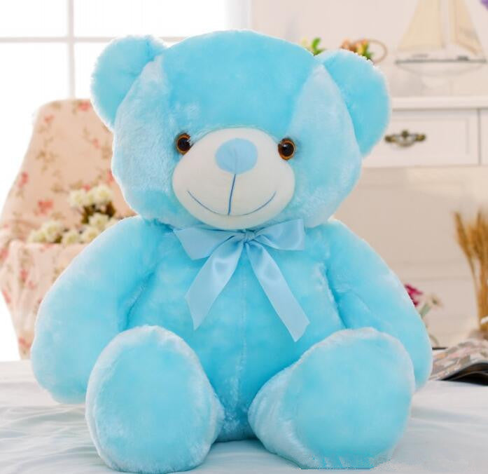 Magical Light-Up Teddy Bear - Soft Stuffed Animal with Color-Changing LEDs