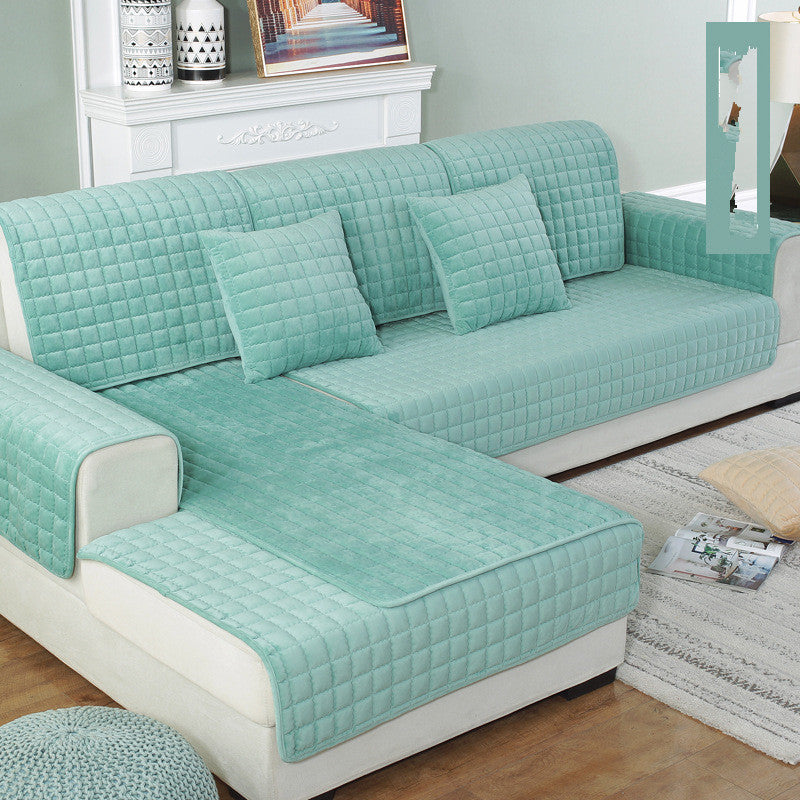 Plush Sofa Cover