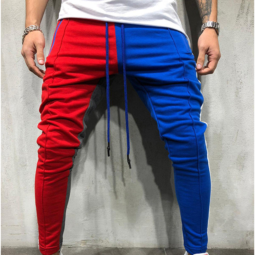 Men's Fashion And Comfort Color Mix Jogger Sweatpants