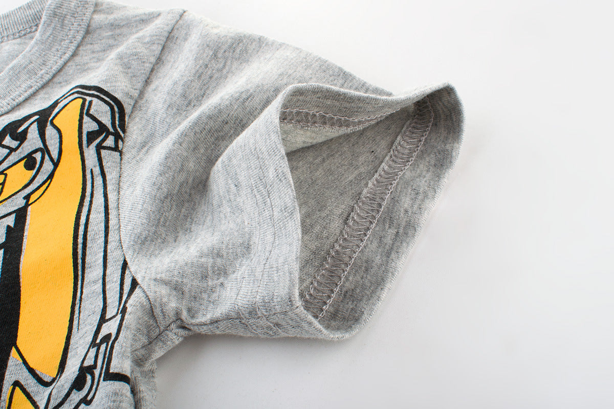 Children's Summer Wear Boys T-shirt - Short Sleeve Korean Children''s Clothing, Baby Clothing, A Ready-to-be Factory Direct Selling