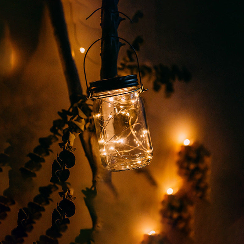 Solar Mason Jar - Light Decoration Mason Jar Light Outdoor Hanging Light Mason Jar Light String