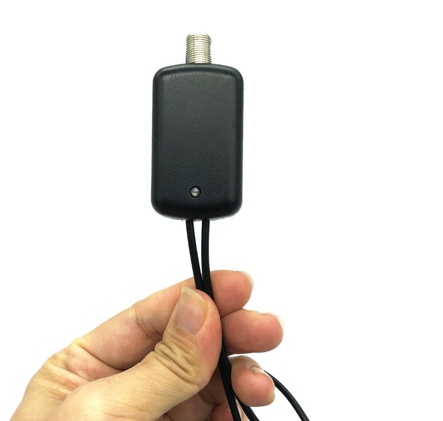 Low Noise Easy Installation HDTV TV Antenna Amplifier - Signal Booster Antenna Adapter
