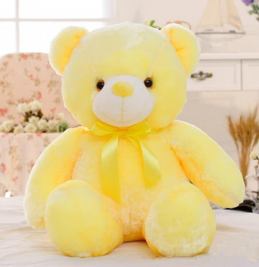 Magical Light-Up Teddy Bear - Soft Stuffed Animal with Color-Changing LEDs