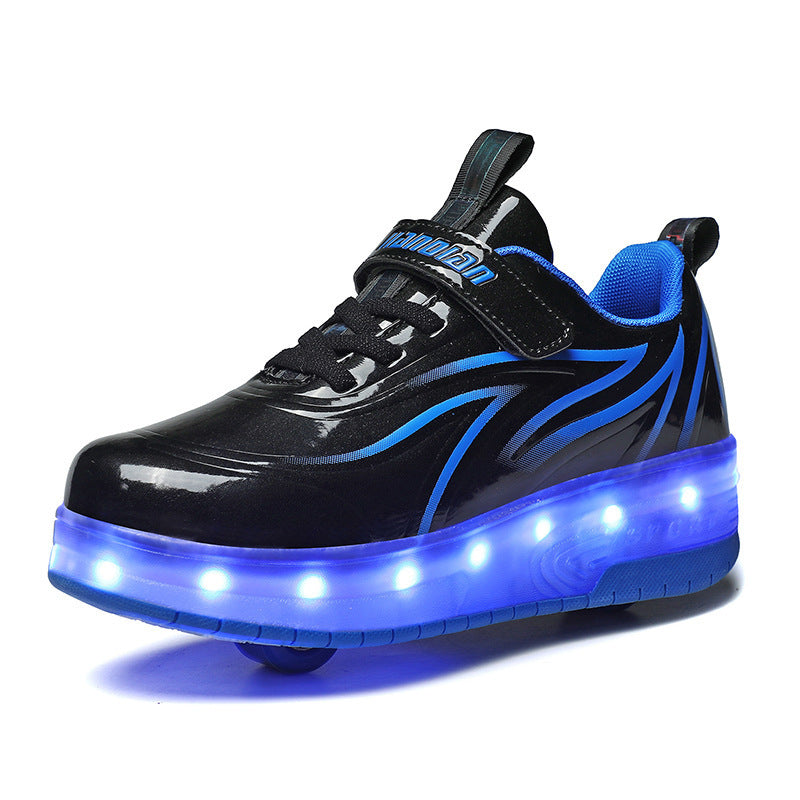 Light Charging Pulley Shoes - Single And Double Wheels