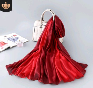 Modern Hot Silk Scarf - Sunscreen Shawl Beach Towel