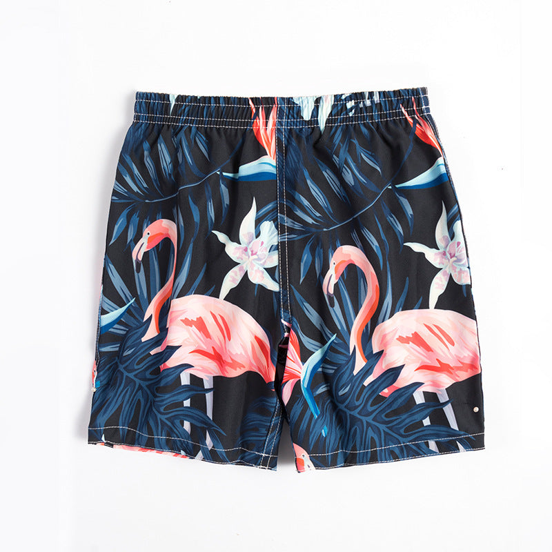 Children's Beach Shorts -  boxer swimming trunks