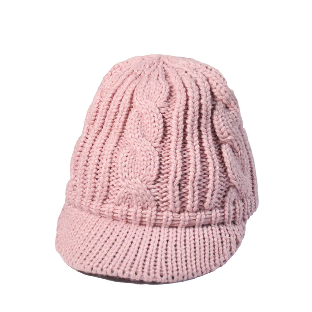 Woolen Knitted Cap - Ear protection cap