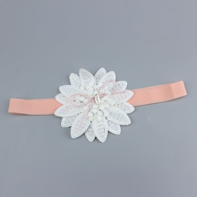 Baby Hair Band Accessories with a cute Flower Detail