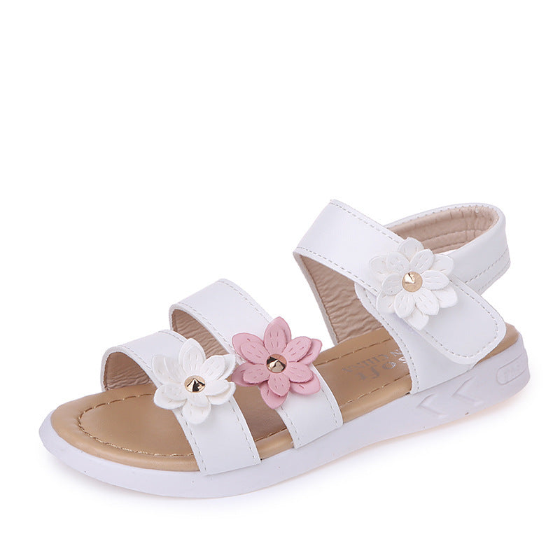 Adorable Roman Flower Sandals