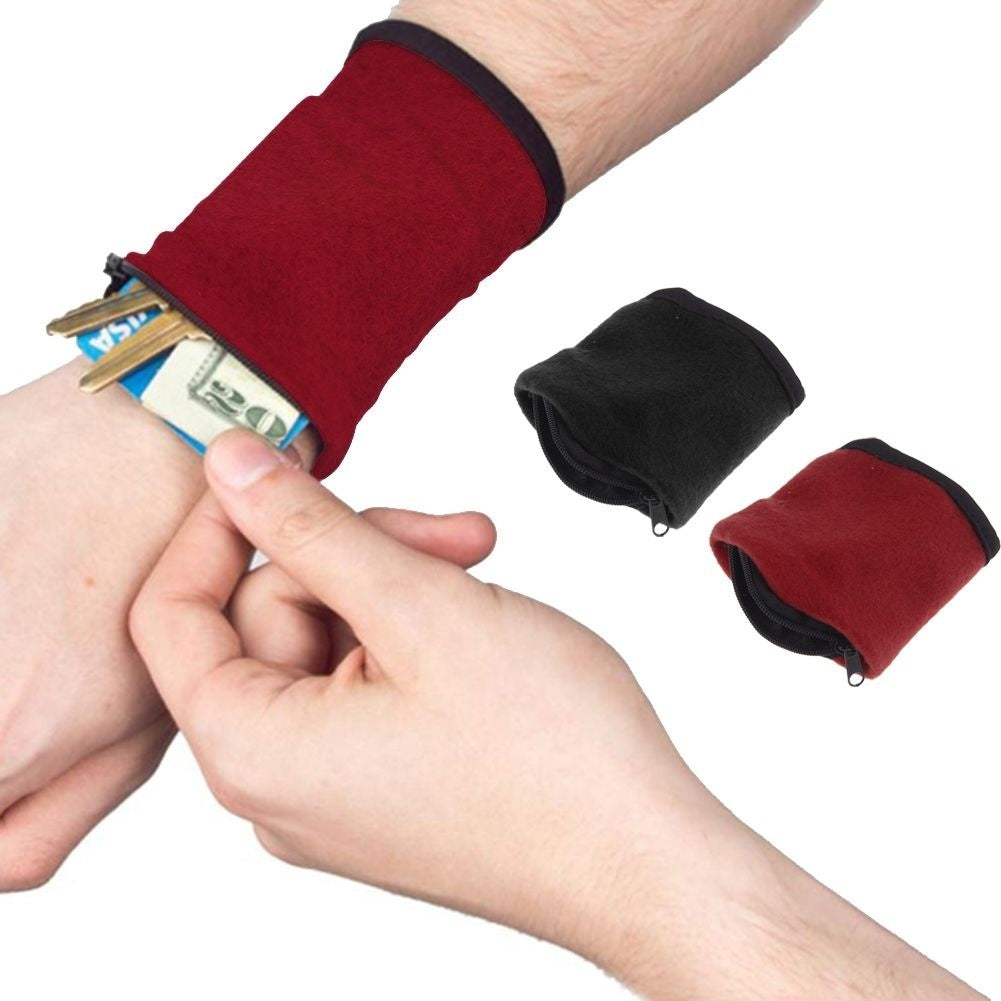 Wrist Wallet Pouch Fitness Band