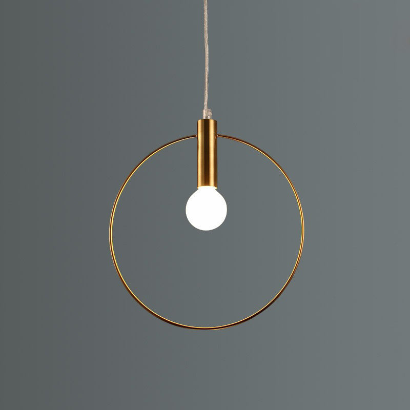 Simple Wrought Iron Post-modern Chandelier