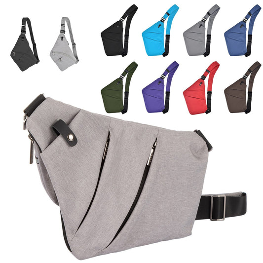 Canvas Chest Bags For Men And Women - Across One Shoulder