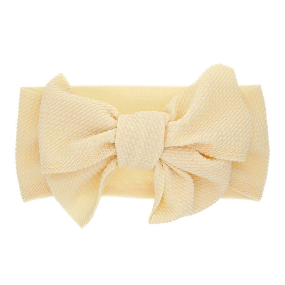 New-Born Baby's Bow Headband