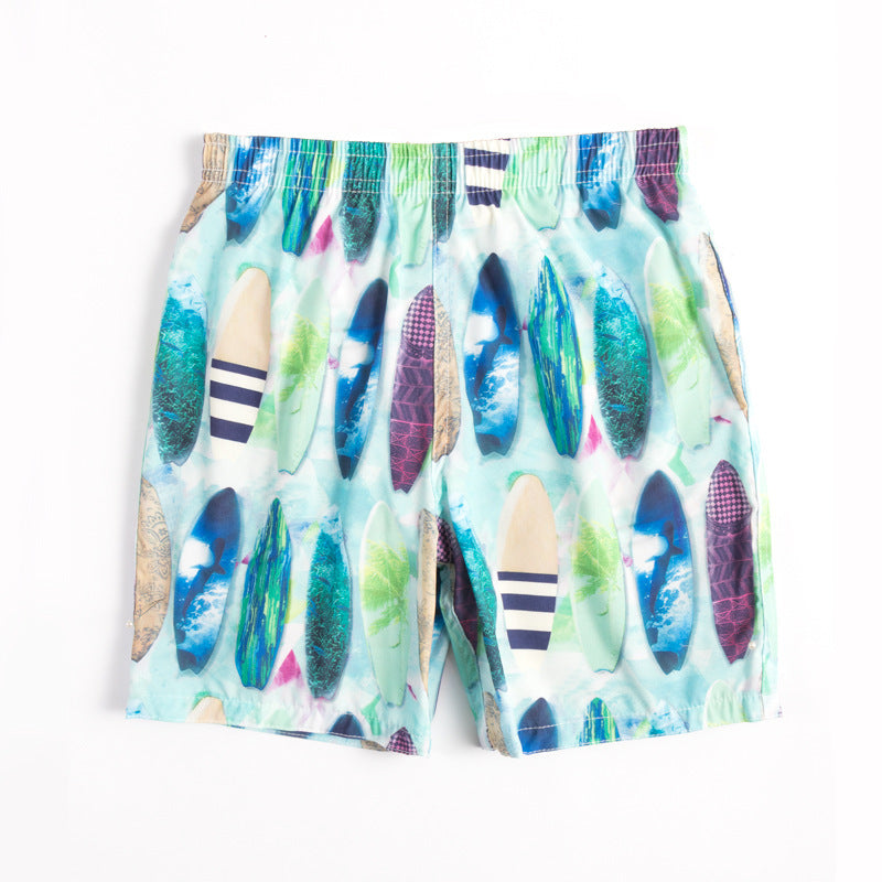 Children's Beach Shorts -  boxer swimming trunks