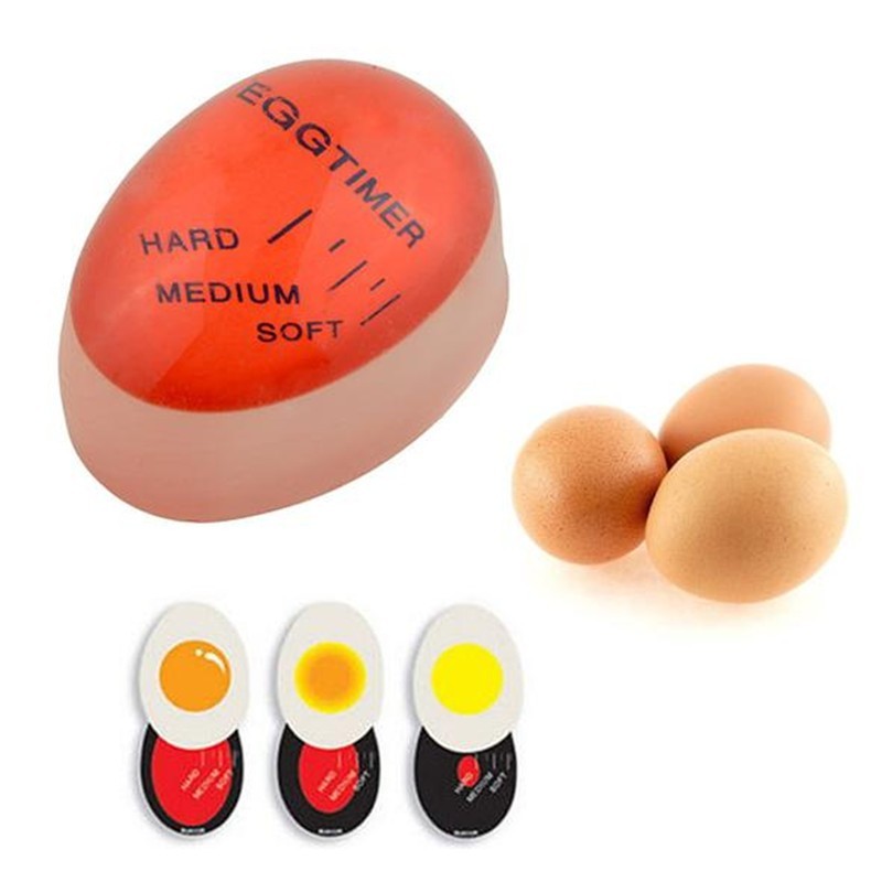 Color-Changing Egg Timer – Perfect Soft, Medium & Hard Boiled Eggs Every Time! Eco-Friendly Egg Timer - JumoShop