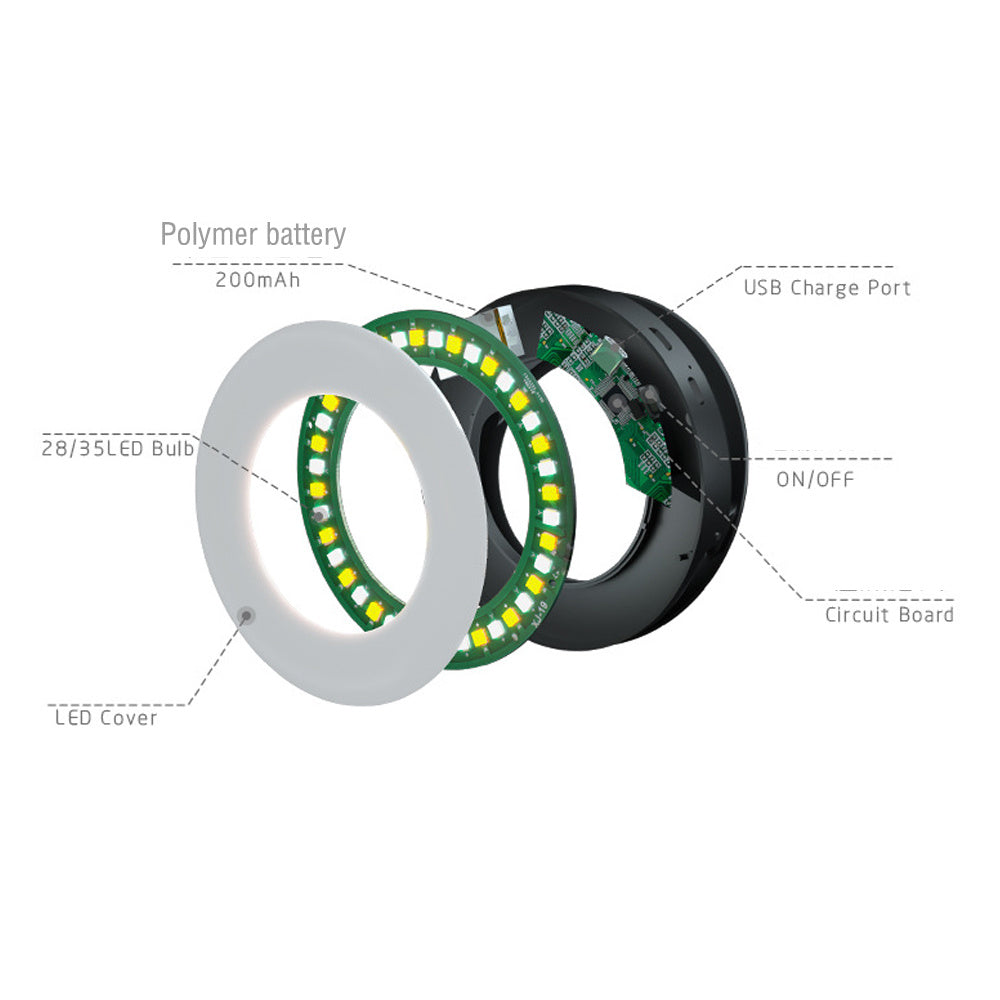 Led Selfie Ring Light For Cell Phone - Photography Video Lighting Camera Photo On Youtube Live Streaming With USB Plug