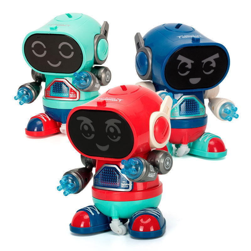 Electric Rock Robot - Music, Light, Automatic Walking, Swinging And Dancing Robot, Children's Toys