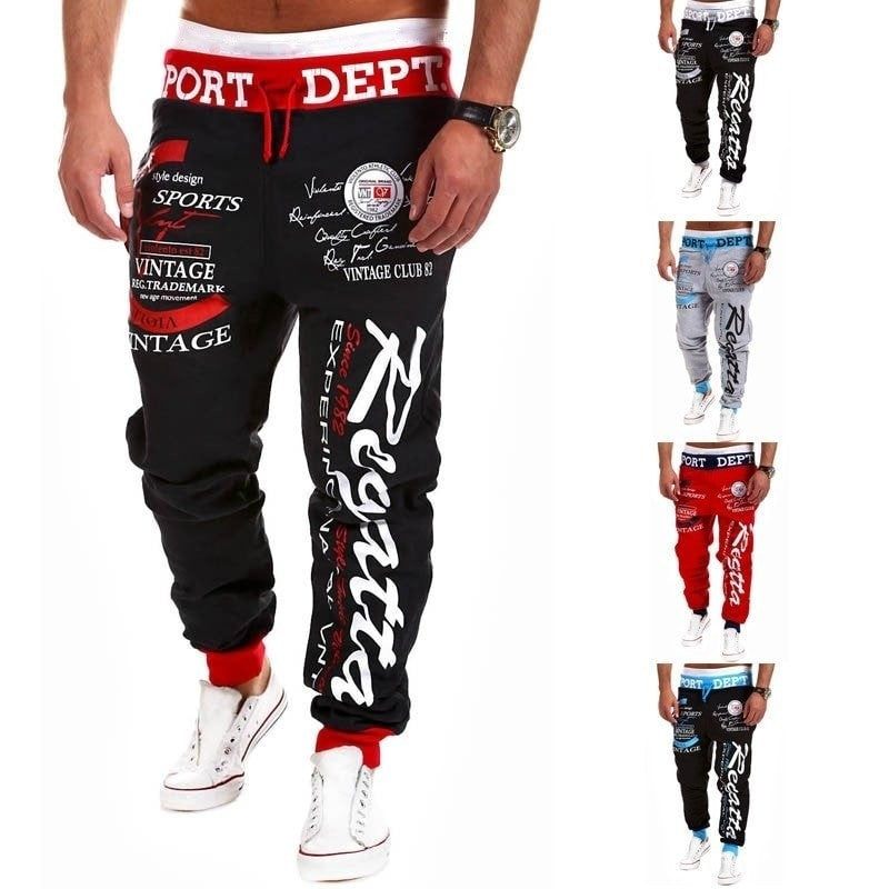 Sport Pants Letter for Men