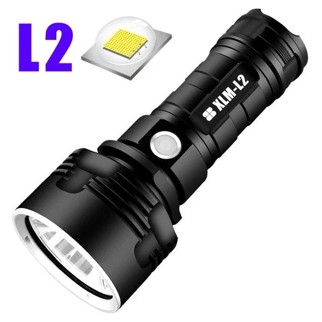 Strong Flashlight Focusing Led Light Rechargeable - Super Bright LED Outdoor Xenon Lamp