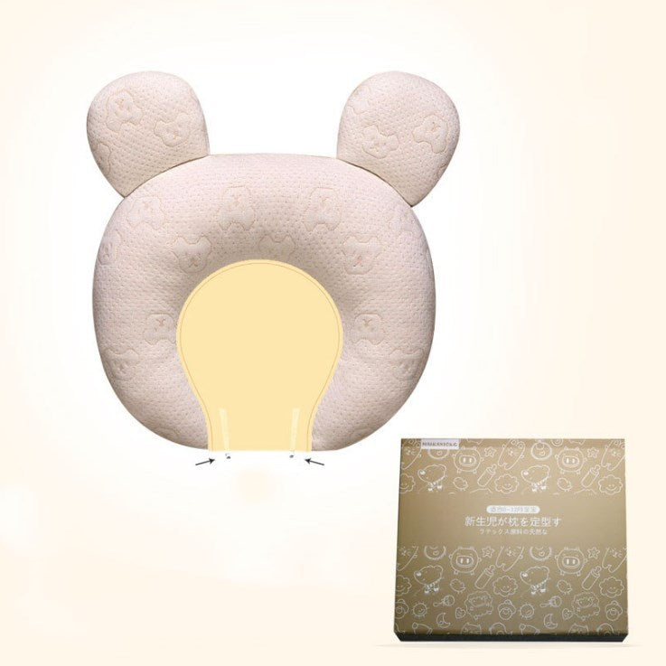 Baby Head Support Pillow - Baby Products Anti-header Latex Styling Pillow Color Cotton Baby Pillow