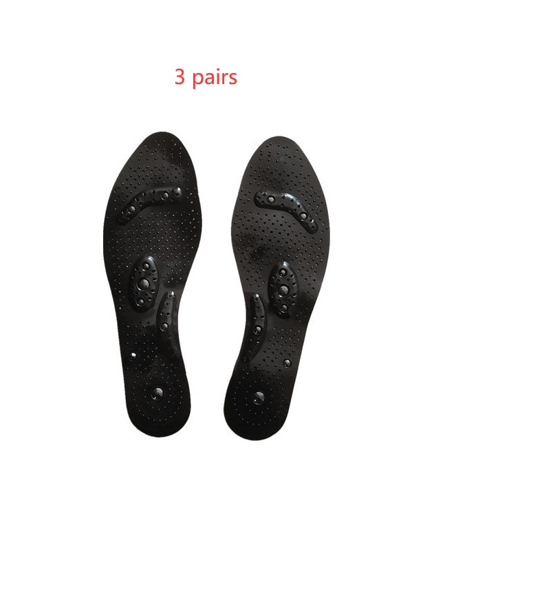 Magnetic Plus Elastomer - Transparent Silicone Massage Insole