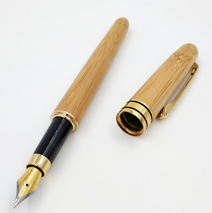 Bamboo Pen - Customer Gift Hard Pen Neutral Bamboo Pen