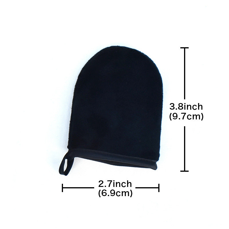 Self Tanning Mitt Applicator Gloves -  4 In 1 Kit Self Applicator Set With Exfoliating Glove