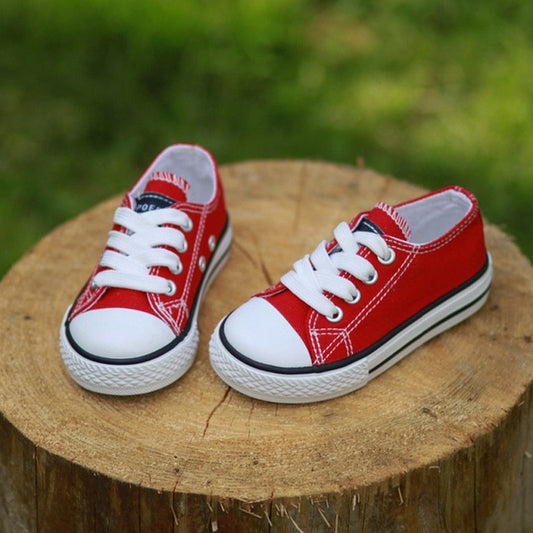 Stylish Canvas Shoes - Non-slip Casual Shoes, Student Parent-child Shoes