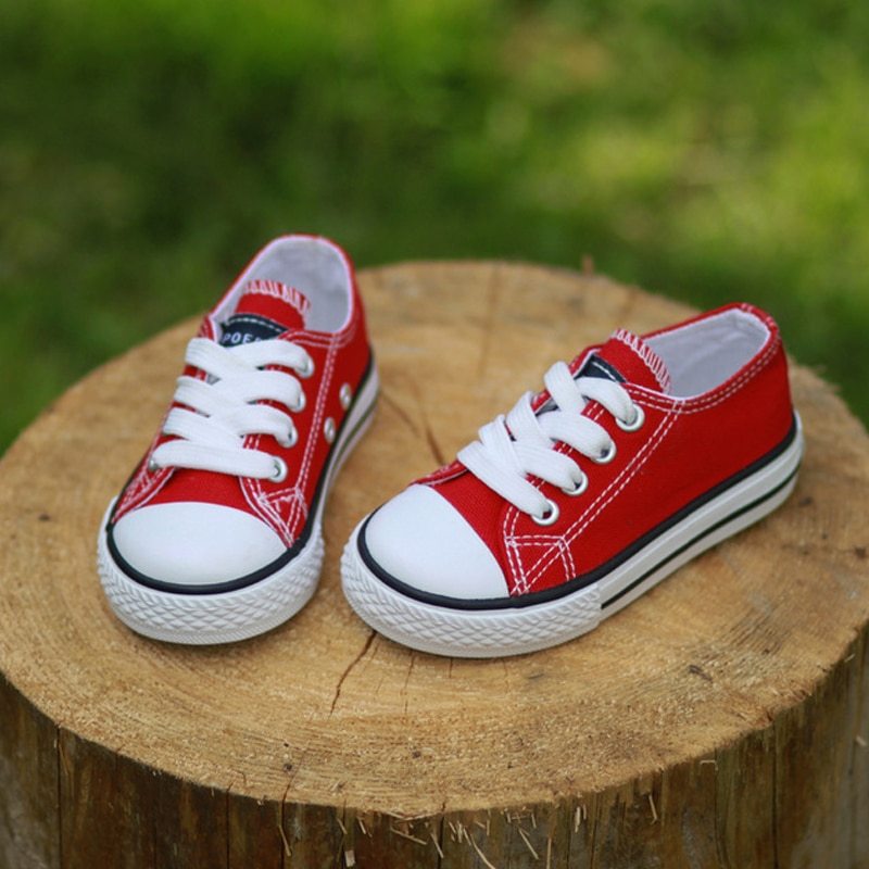 Stylish Canvas Shoes - Non-slip Casual Shoes, Student Parent-child Shoes
