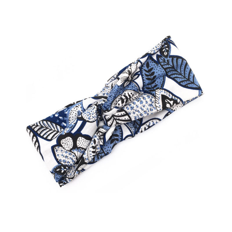 Floral cross hair band - JumoShop