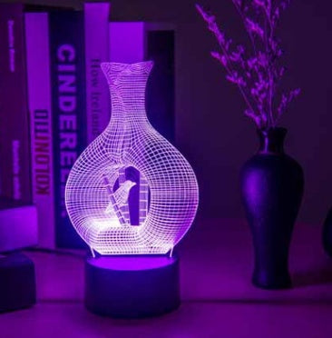 Creative 3D Night Light - LED lamp