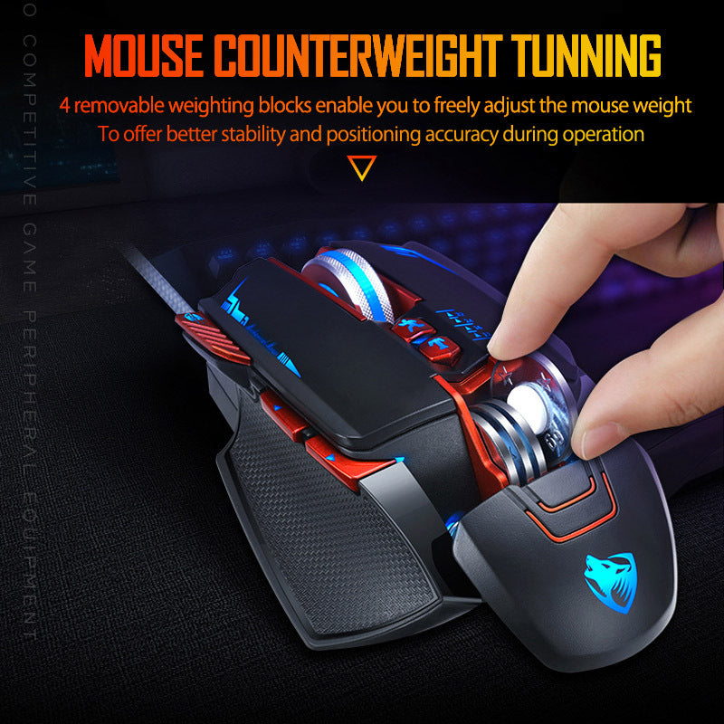 Thunder Wolf V9 Gaming Mouse - Gaming Machine