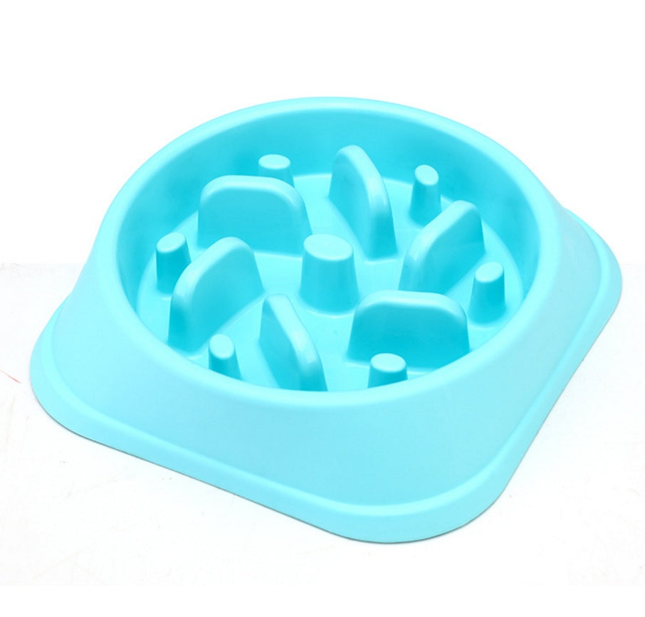 Anti-choke Plastic Dog Bowl - Healthy Feeder
