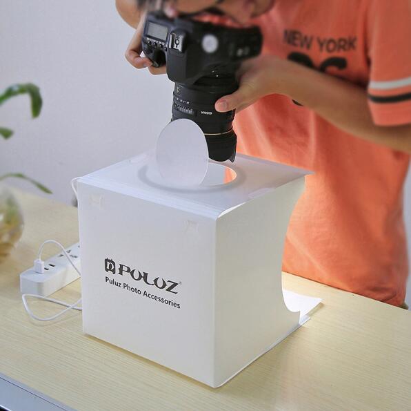 Mini Foldable Portable Studio - 2 LED Panels - JumoShop