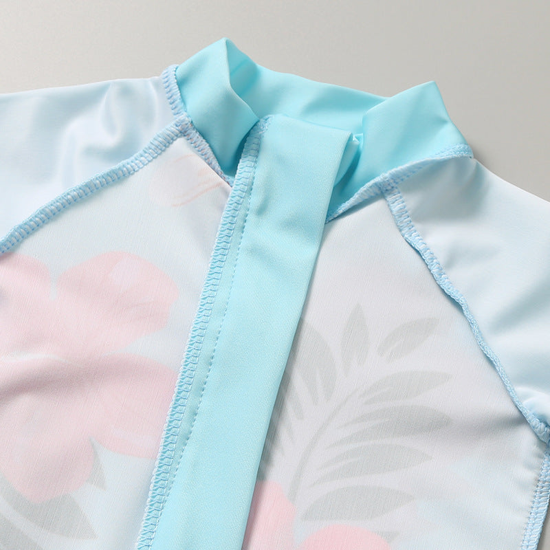 Children's Swimsuit - One-Piece Swimsuit Set