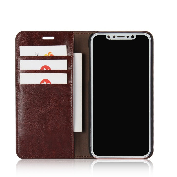 iPhoneX Mobile Phone Case Cover - New iphone7plus Flip Leather Case