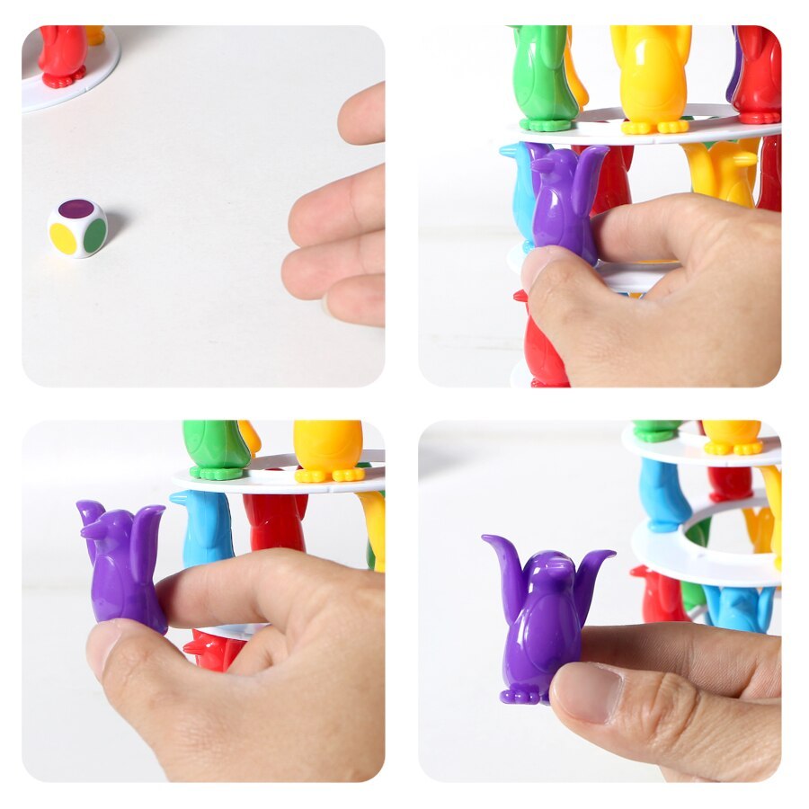 Penguin Balance Toy - Challenge Tower