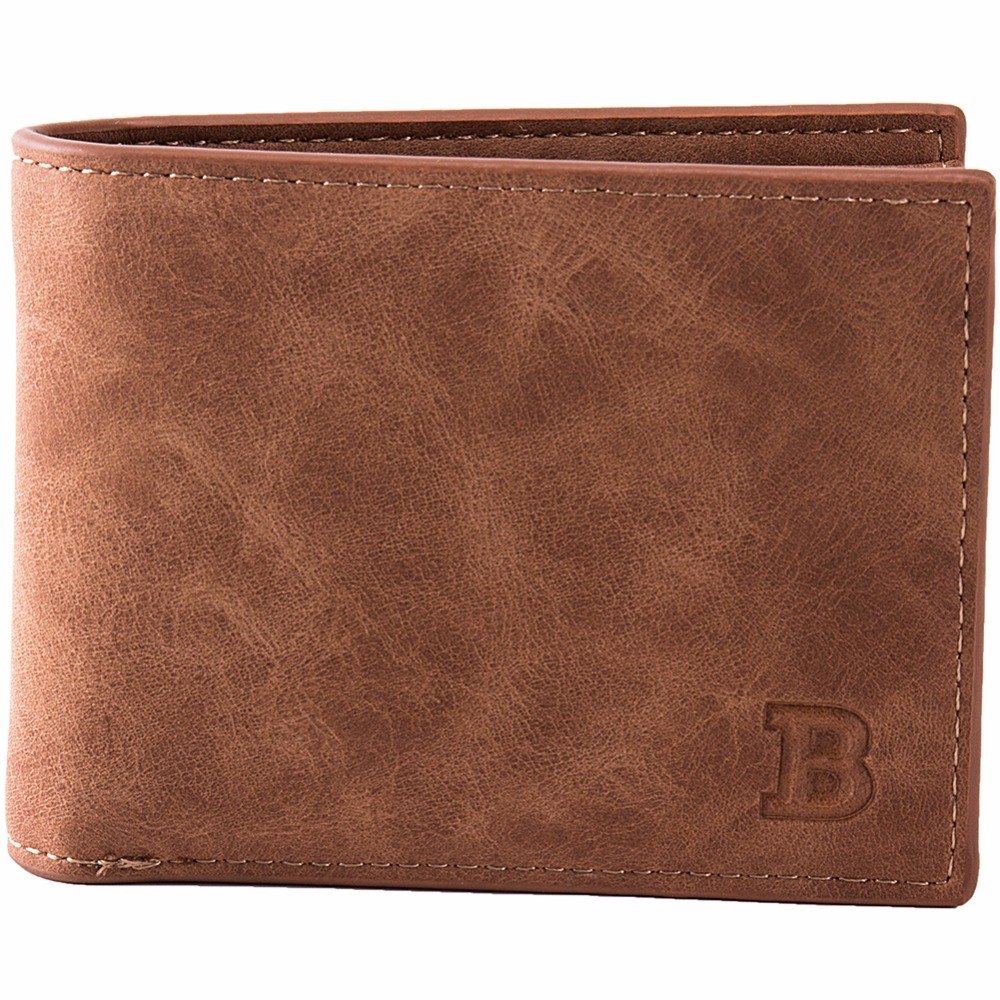 Men's Wallet with Coin Bag Zipper